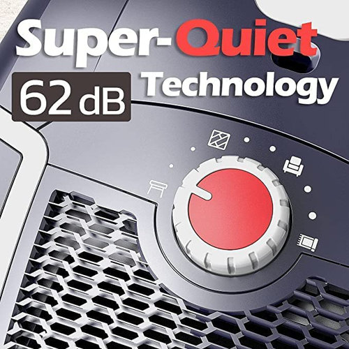 RoomieTEC Professional Canister Vacuum Cleaner UA807, Low Noise